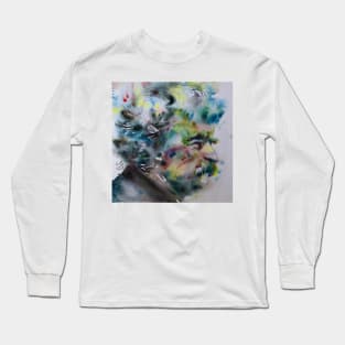 MARK TWAIN - watercolor portrait .6 Long Sleeve T-Shirt